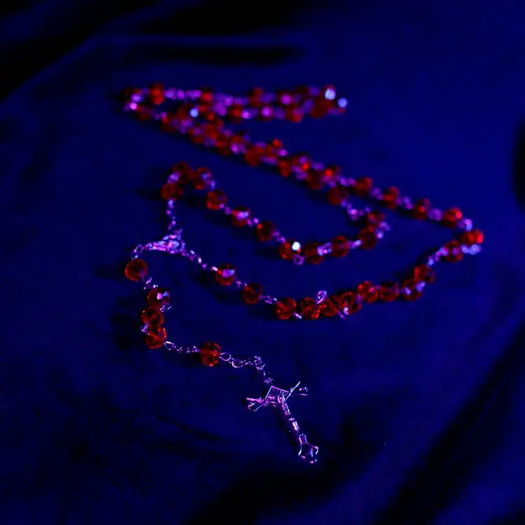 Red Rosary Beads