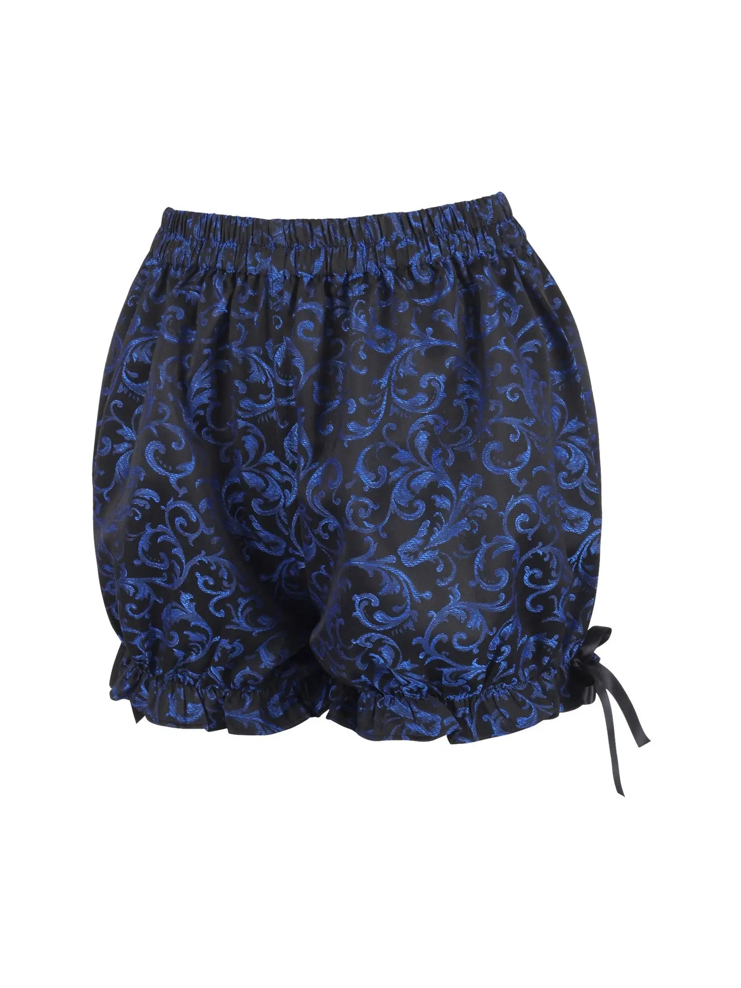 Blue/Black Brocade Bloomers
