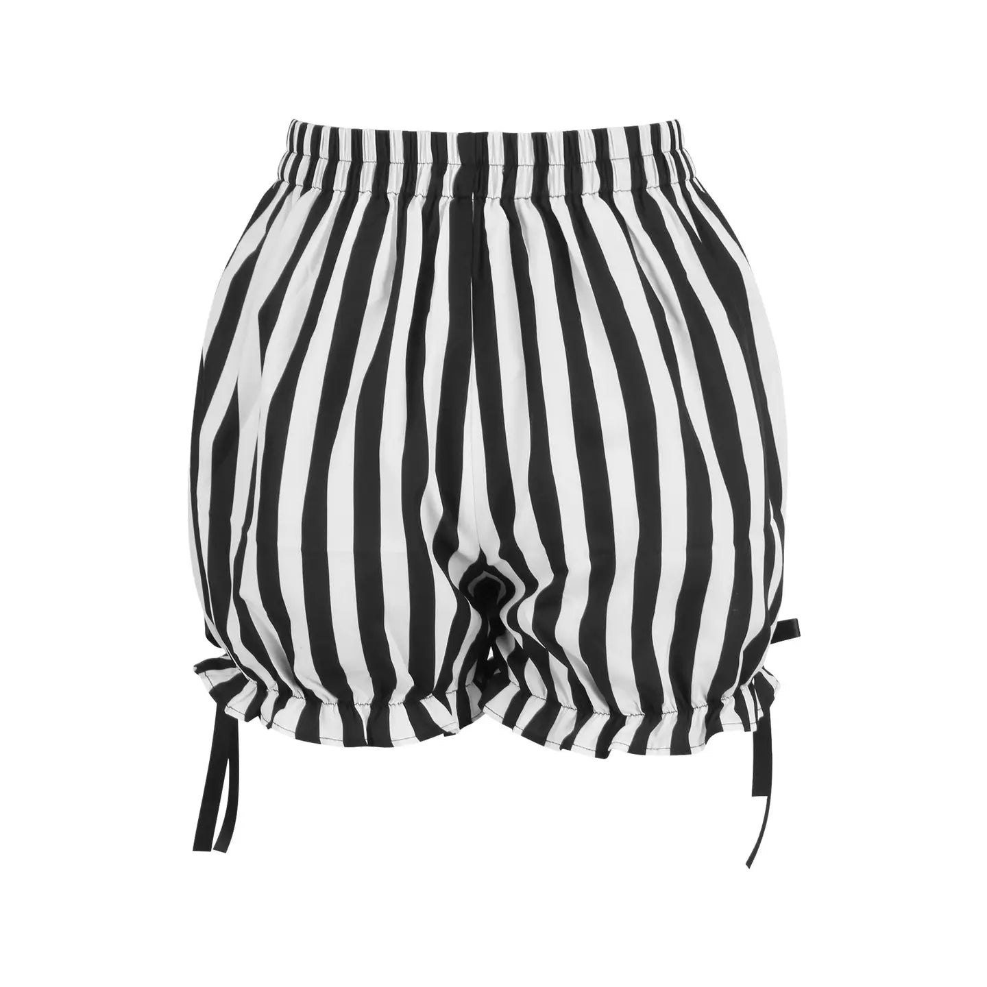 White/Black Striped Bloomers image 2