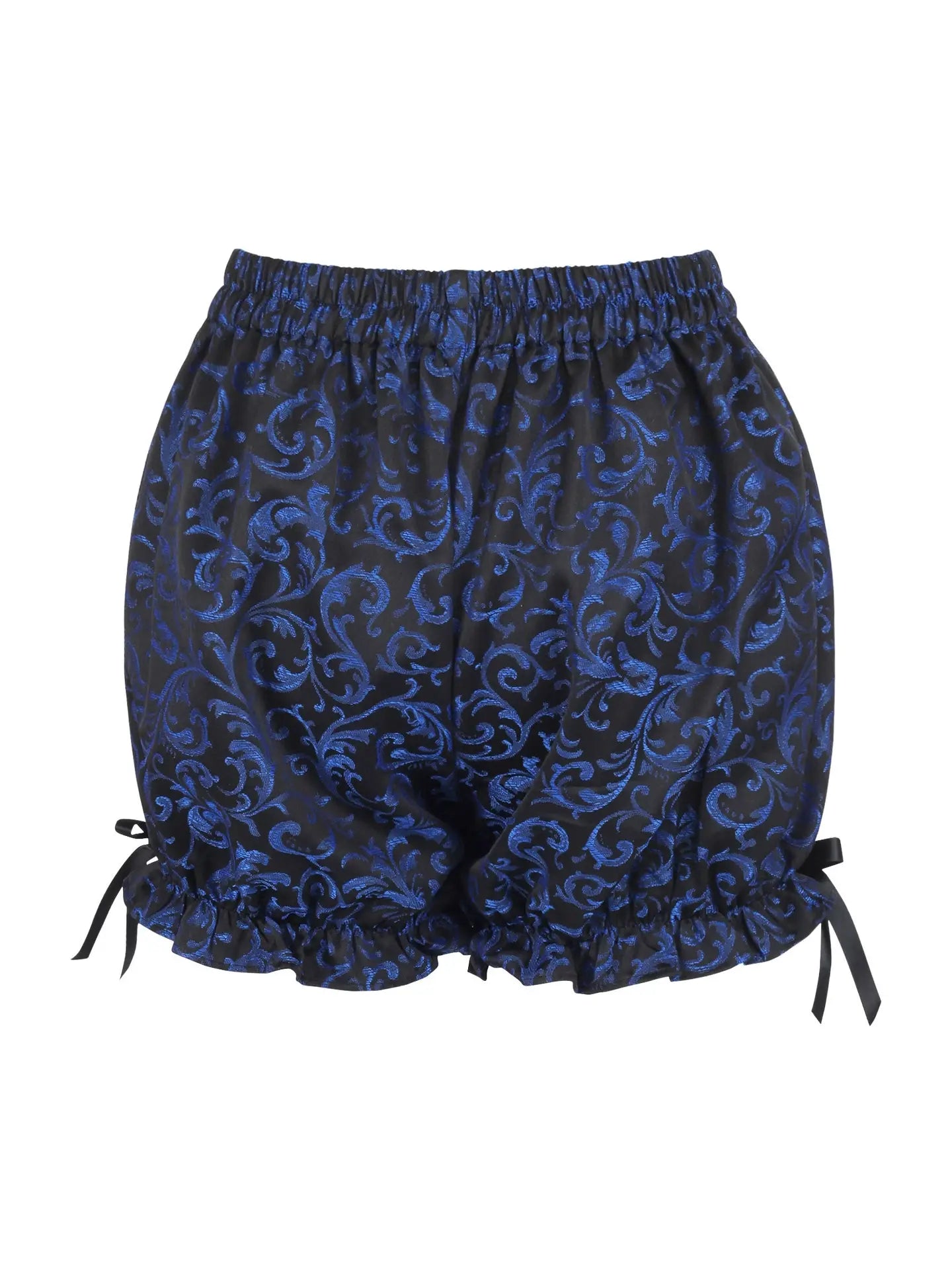 Blue/Black Brocade Bloomers