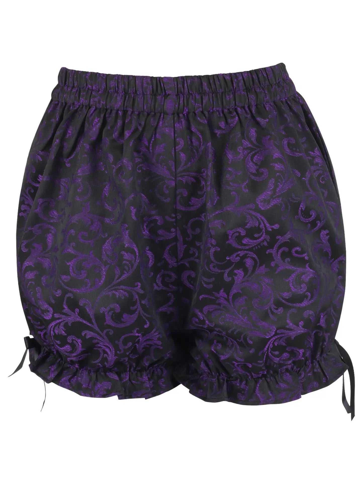 Purple/Black Brocade Bloomers
