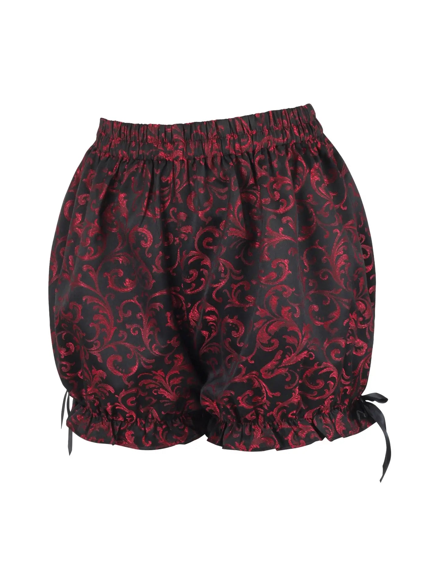 Red/Black Brocade Bloomers