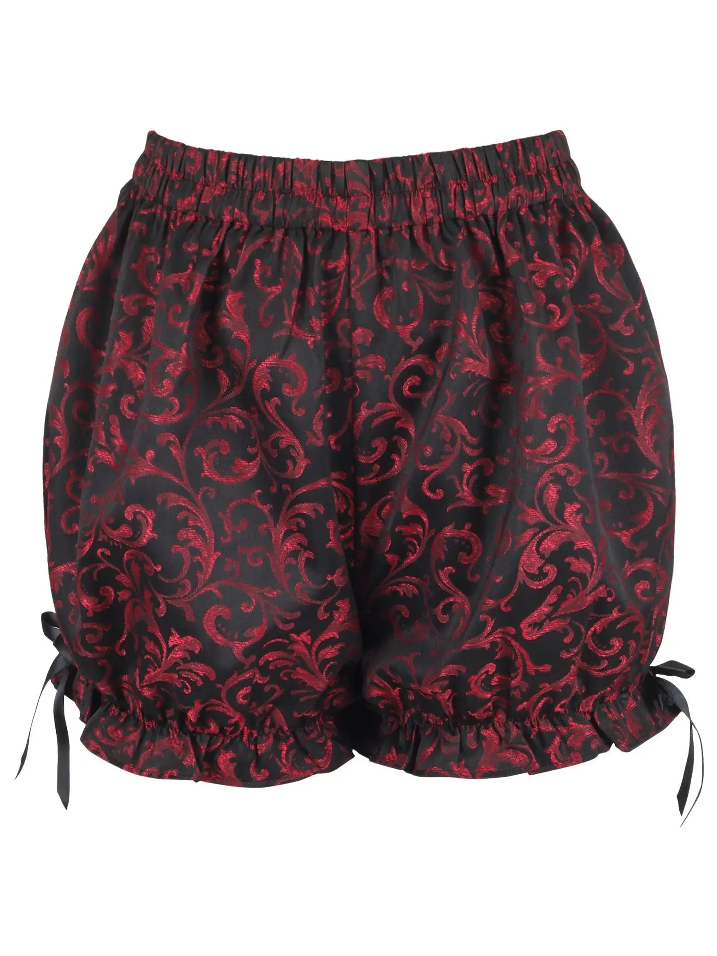 Red/Black Brocade Bloomers