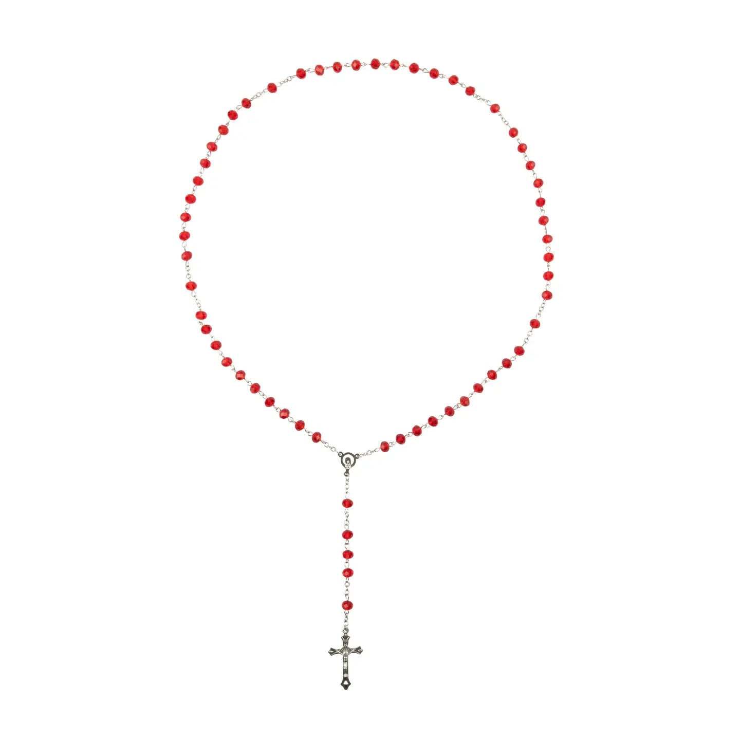 Red Rosary Beads