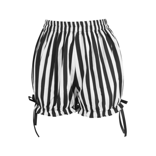 White/Black Striped Bloomers image 0