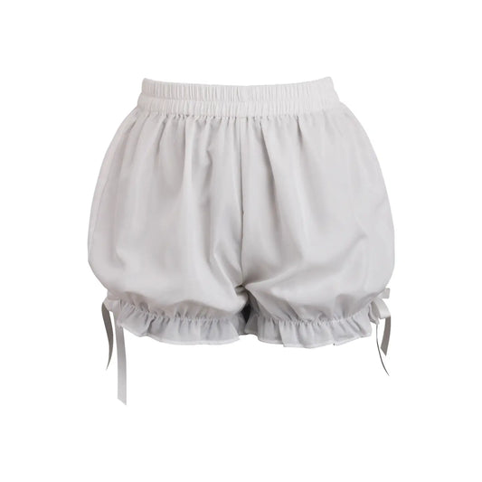 White Cotton Bloomers image 0