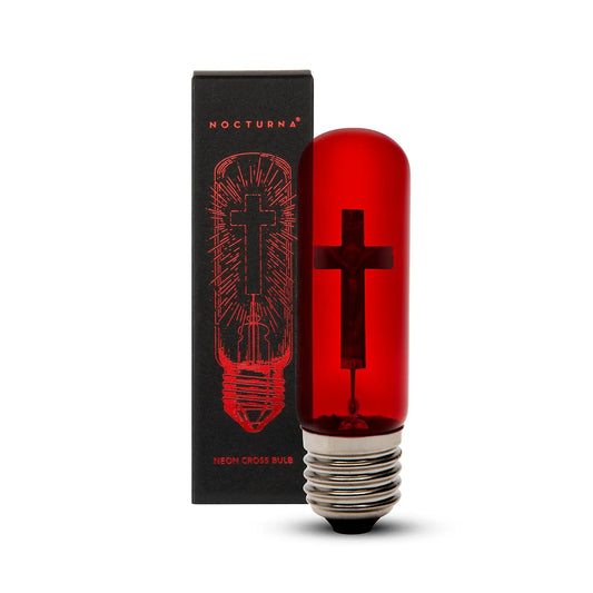 Red Crucifix & Red Cross Neon Light Bulbs
