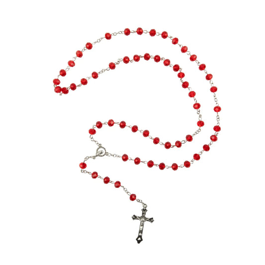 Red Rosary Beads