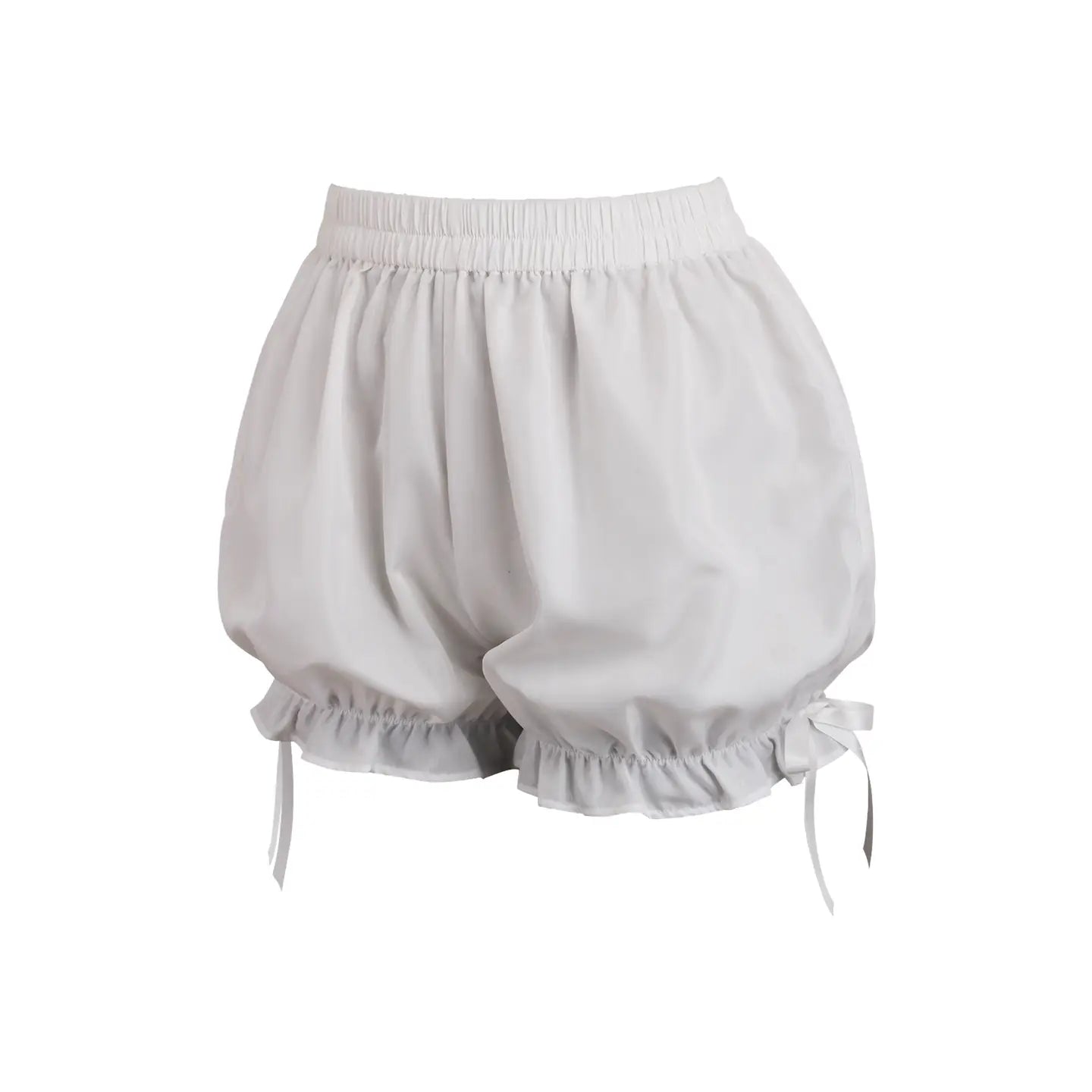 White Cotton Bloomers image 1