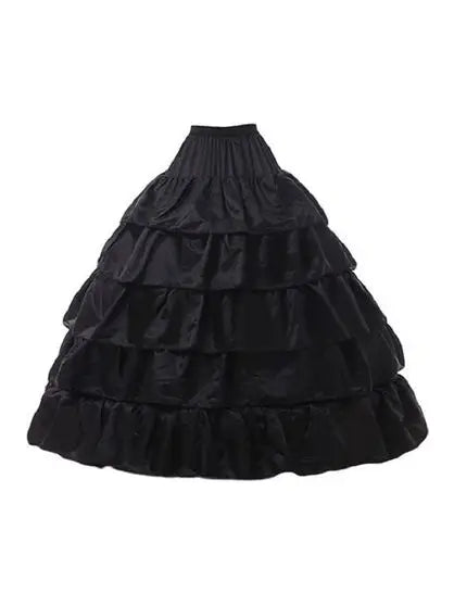 Black Hoop Skirt image 0